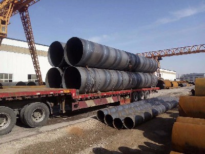 螺旋钢管的焊缝处理方法