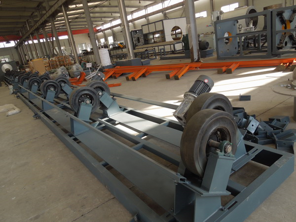 防腐保温管道传送生产线